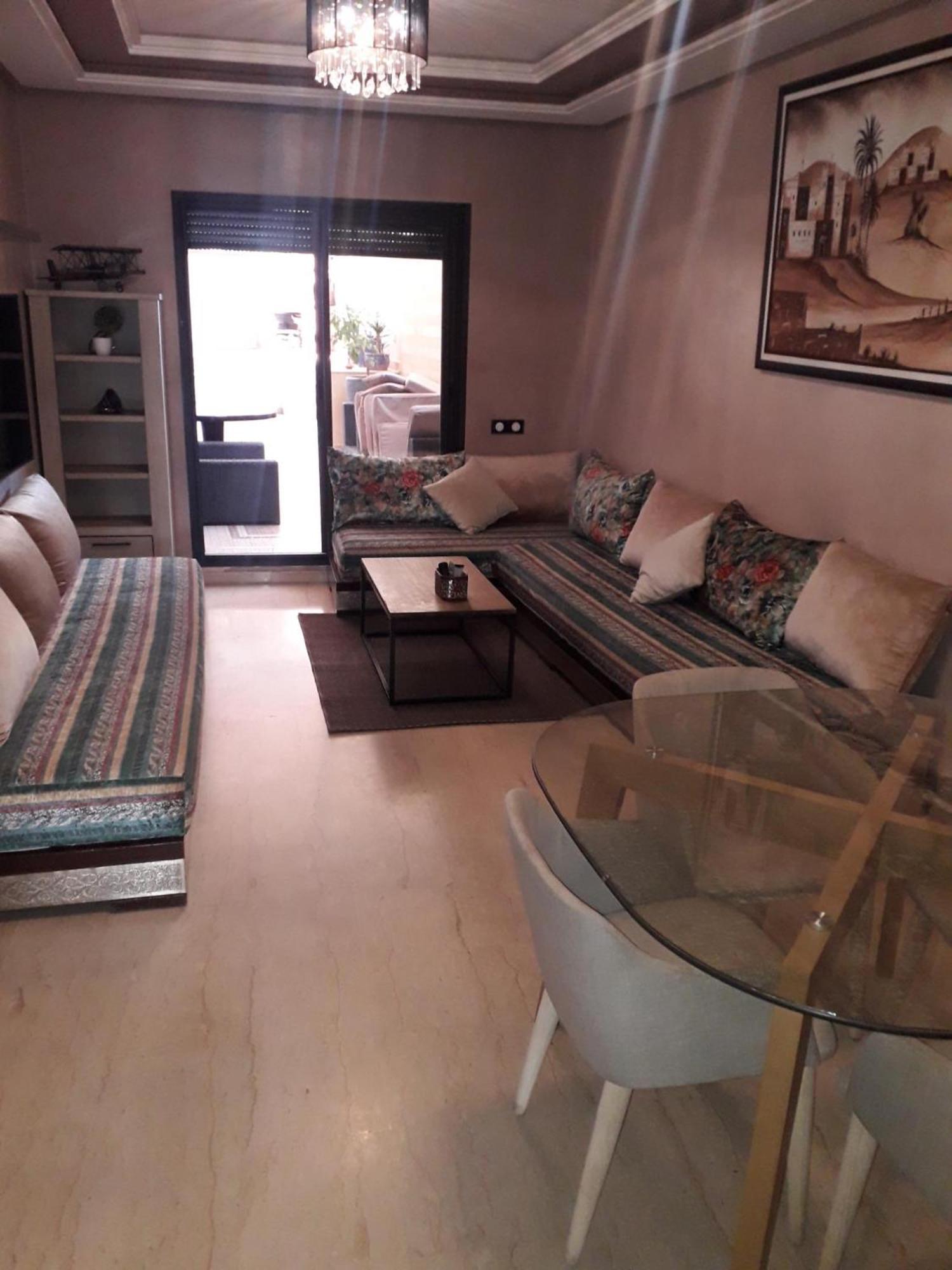 Stylish Gueliz Apartment With Beautiful Terrace Marrákes Kültér fotó