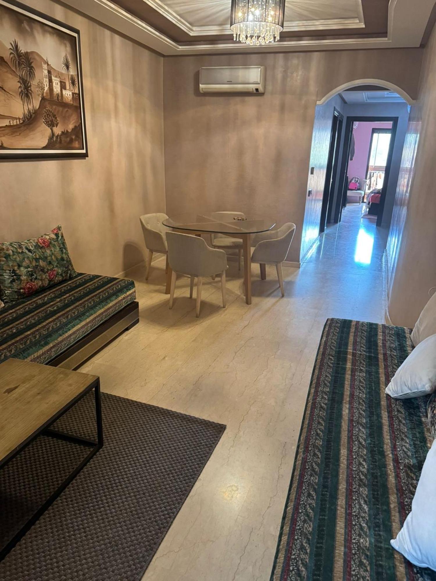 Stylish Gueliz Apartment With Beautiful Terrace Marrákes Kültér fotó